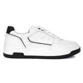 schwarz weiss leder herren sneaker